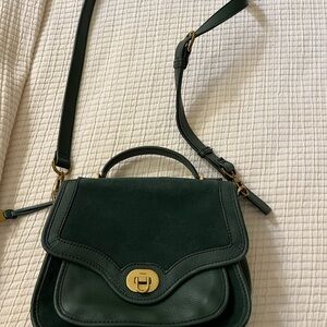 Fossil Heritage Leather Crossbody Tophandle, Like New